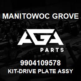 9904109578 Manitowoc Grove KIT-DRIVE PLATE ASSY | AGA Parts