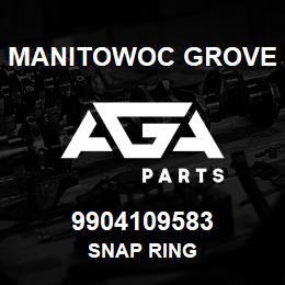 9904109583 Manitowoc Grove SNAP RING | AGA Parts