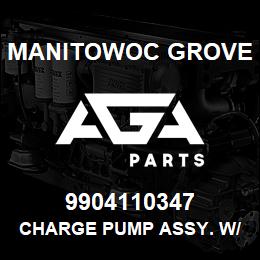 9904110347 Manitowoc Grove CHARGE PUMP ASSY. W/COVER | AGA Parts