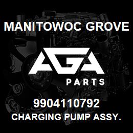 9904110792 Manitowoc Grove CHARGING PUMP ASSY. W/O COVER | AGA Parts