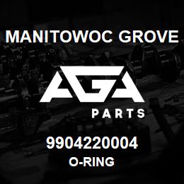 9904220004 Manitowoc Grove O-RING | AGA Parts