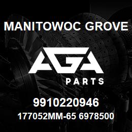 9910220946 Manitowoc Grove 177052MM-65 6978500 92 | AGA Parts