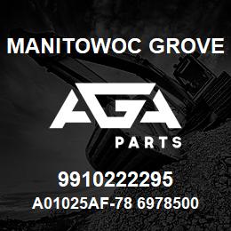 9910222295 Manitowoc Grove A01025AF-78 6978500 66 | AGA Parts