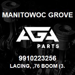 9910223256 Manitowoc Grove LACING, ,76 BOOM (3.00 OD) | AGA Parts