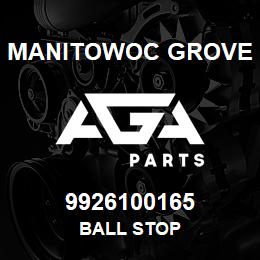 9926100165 Manitowoc Grove BALL STOP | AGA Parts