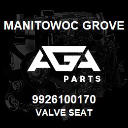 9926100170 Manitowoc Grove VALVE SEAT | AGA Parts