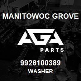 9926100389 Manitowoc Grove WASHER | AGA Parts