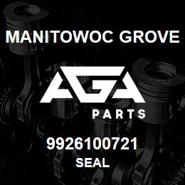 9926100721 Manitowoc Grove SEAL | AGA Parts