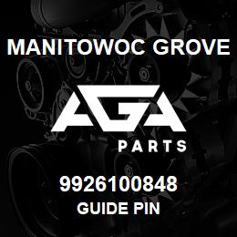 9926100848 Manitowoc Grove GUIDE PIN | AGA Parts