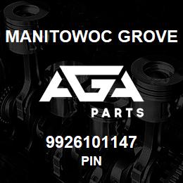 9926101147 Manitowoc Grove PIN | AGA Parts