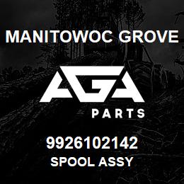 9926102142 Manitowoc Grove SPOOL ASSY | AGA Parts