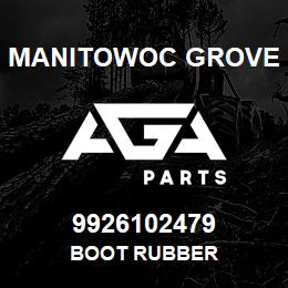 9926102479 Manitowoc Grove BOOT RUBBER | AGA Parts