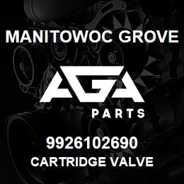 9926102690 Manitowoc Grove CARTRIDGE VALVE | AGA Parts