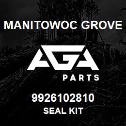 9926102810 Manitowoc Grove SEAL KIT | AGA Parts