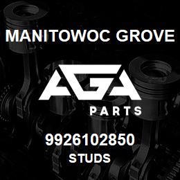 9926102850 Manitowoc Grove STUDS | AGA Parts