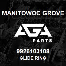 9926103108 Manitowoc Grove GLIDE RING | AGA Parts