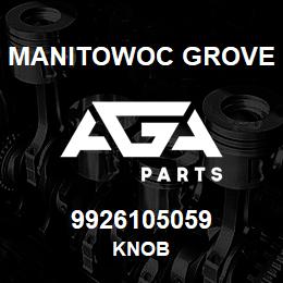 9926105059 Manitowoc Grove KNOB | AGA Parts