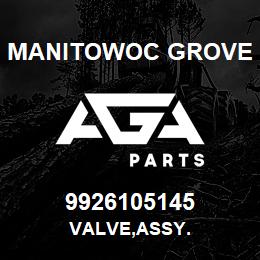 9926105145 Manitowoc Grove VALVE,ASSY. | AGA Parts