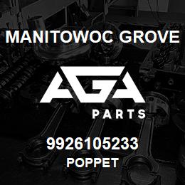 9926105233 Manitowoc Grove POPPET | AGA Parts