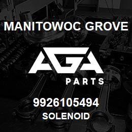 9926105494 Manitowoc Grove SOLENOID | AGA Parts