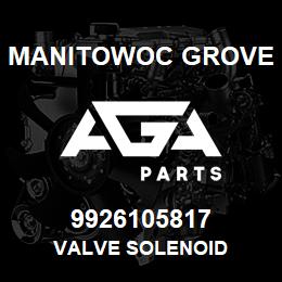 9926105817 Manitowoc Grove VALVE SOLENOID | AGA Parts