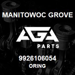 9926106054 Manitowoc Grove ORING | AGA Parts