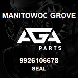 9926106678 Manitowoc Grove SEAL | AGA Parts