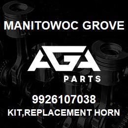 9926107038 Manitowoc Grove KIT,REPLACEMENT HORN BRUSH | AGA Parts