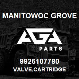 9926107780 Manitowoc Grove VALVE,CARTRIDGE | AGA Parts