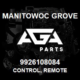 9926108084 Manitowoc Grove CONTROL, REMOTE | AGA Parts