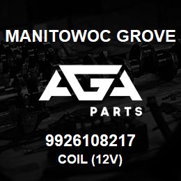 9926108217 Manitowoc Grove COIL (12V) | AGA Parts