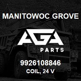 9926108846 Manitowoc Grove COIL, 24 V | AGA Parts