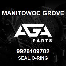 9926109702 Manitowoc Grove SEAL,O-RING | AGA Parts