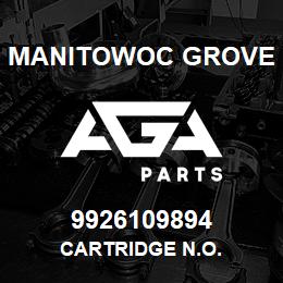 9926109894 Manitowoc Grove CARTRIDGE N.O. | AGA Parts