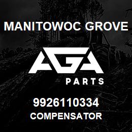 9926110334 Manitowoc Grove COMPENSATOR | AGA Parts