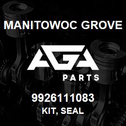 9926111083 Manitowoc Grove KIT, SEAL | AGA Parts