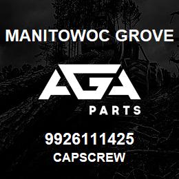 9926111425 Manitowoc Grove CAPSCREW | AGA Parts