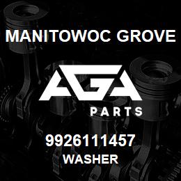 9926111457 Manitowoc Grove WASHER | AGA Parts