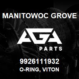 9926111932 Manitowoc Grove O-RING, VITON | AGA Parts