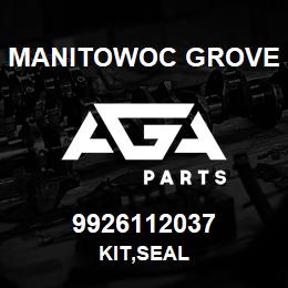 9926112037 Manitowoc Grove KIT,SEAL | AGA Parts