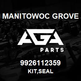 9926112359 Manitowoc Grove KIT,SEAL | AGA Parts