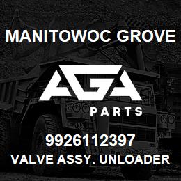 9926112397 Manitowoc Grove VALVE ASSY. UNLOADER | AGA Parts