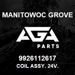 9926112617 Manitowoc Grove COIL ASSY. 24V. | AGA Parts