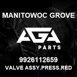 9926112659 Manitowoc Grove VALVE ASSY.PRESS.REDUC/1200PSI | AGA Parts