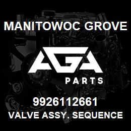 9926112661 Manitowoc Grove VALVE ASSY. SEQUENCE 1250PSI | AGA Parts