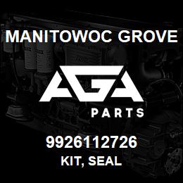 9926112726 Manitowoc Grove KIT, SEAL | AGA Parts