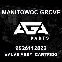 9926112822 Manitowoc Grove VALVE ASSY. CARTRIDGE 12V. | AGA Parts