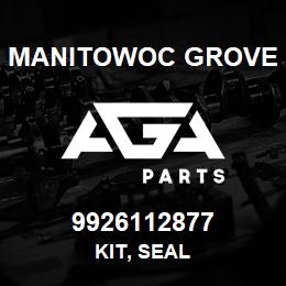 9926112877 Manitowoc Grove KIT, SEAL | AGA Parts