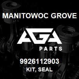 9926112903 Manitowoc Grove KIT, SEAL | AGA Parts