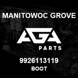 9926113119 Manitowoc Grove BOOT | AGA Parts